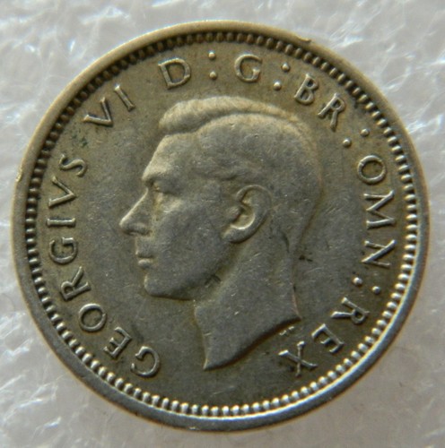 1940 king george silver - 1940, vi