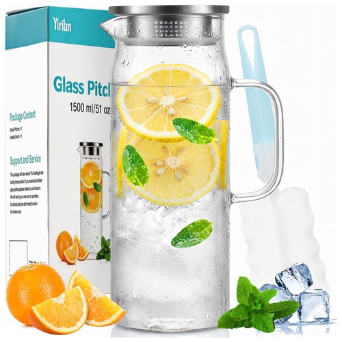 Yirilan water jug with lid - water, 1.5