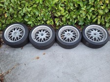 Rare JDM Ray's Volk Racing Evolution III Wheels With Tyres - Set of 4