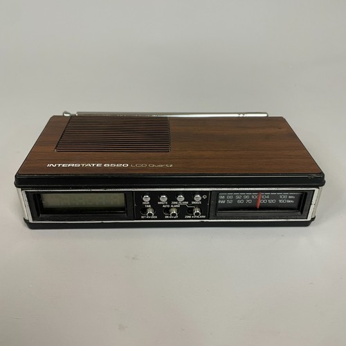 Vintage interstate 6520 - interstate, lcd