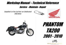 Honda TA200 PHANTOM Service