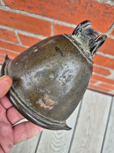 Antique bronze bell - bell, asian