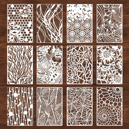 12pcs stencils for painting - 12pcs,