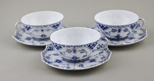 Royal copenhagen blue - blue, fluted