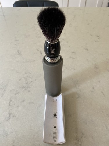 Muhle shaving brush black - shaving,