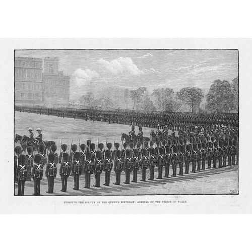 Trooping the colour - the,