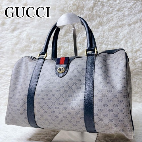 Gucci old mini boston navy - gucci,