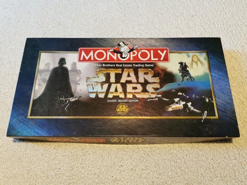 Star wars monopoly vintage - star,