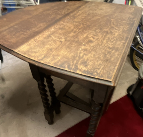 Victorian antique oak drop - victorian,