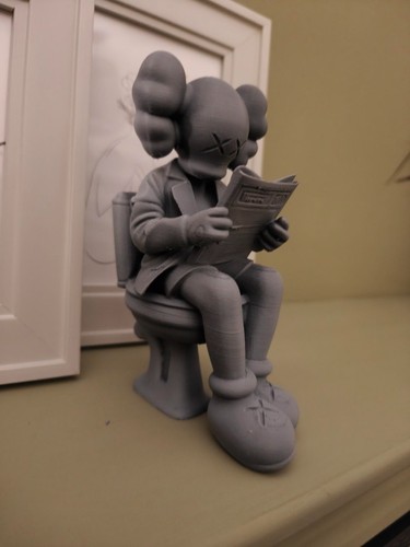 Kaws style figure 3d - figure,