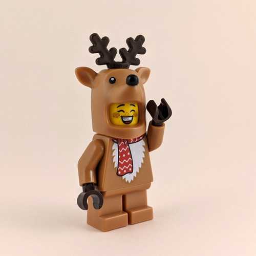 Lego reindeer costume girl - reindeer,