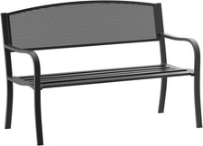 2 Seater Metal Garden Bench
