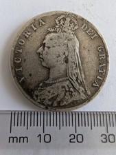 1889 Queen Victoria Silver