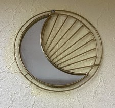 Decorative gold coloured sun - coloured,
