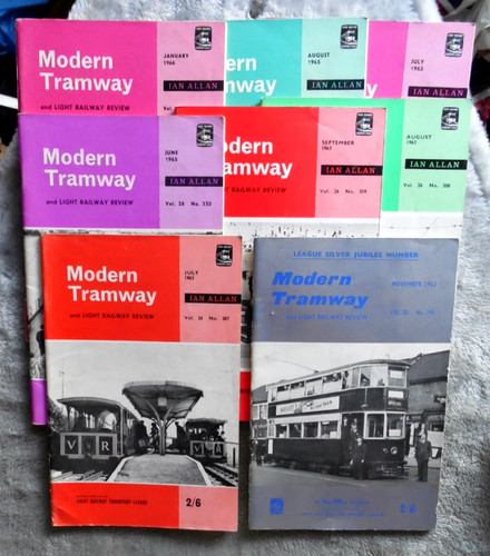 Vintage modern tramway - modern, &