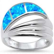 Blue Opal  Fashion .925