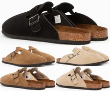 Mens Summer suede Clogs