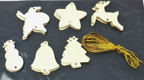 Wooden shapes christmas - shapes,