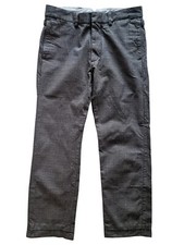 Grey Checked Dockers Chinos /