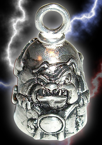 Bulldog guardian bell - bulldog, gremlin