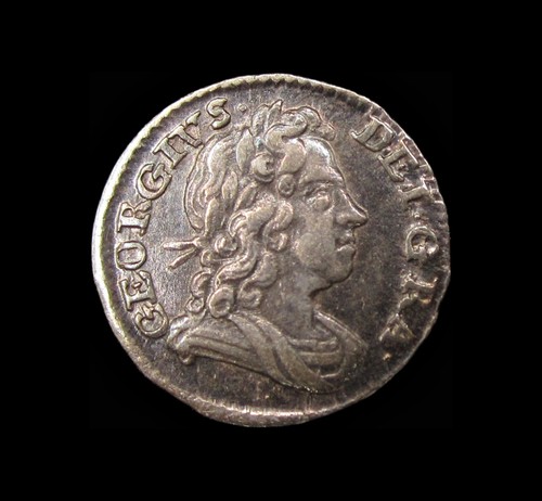 George 1718 silver maundy - george,