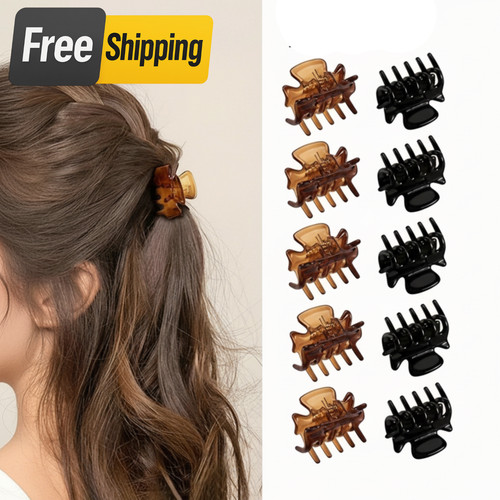 12pcs mini hair - mini, clips