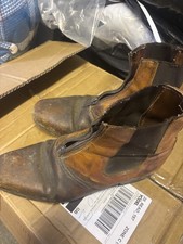 Handmade Bespoke Short Chelsea/Riding Boots Size 9.5/10 Unisex