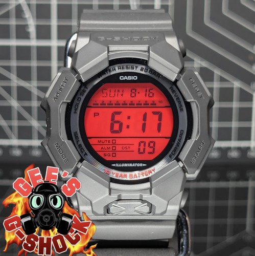 Casio shock black bold red - black,