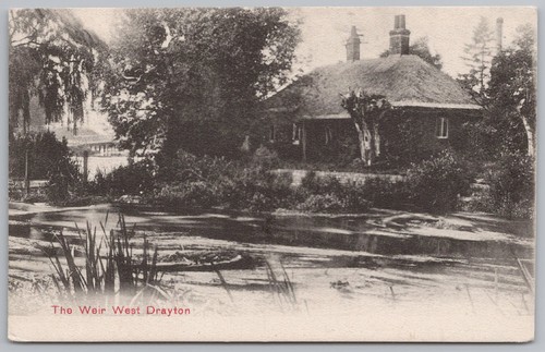 West drayton the weir - the,