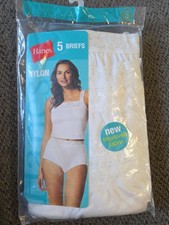 2006 Hanes Nylon Briefs 5 Pack