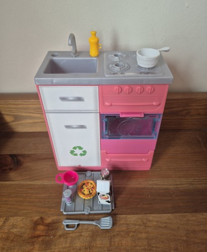 Barbie dreamhouse kitchen - barbie,