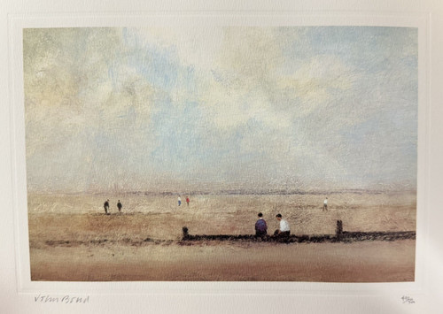 John bond beach with - john,