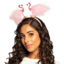 Pink Flamingo Boppers Headband