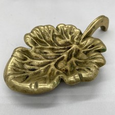 Heavy Brass Oak Leaf Trinket