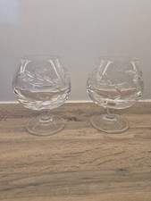 Vintage Crystal Brandy Snifter