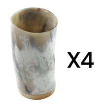 Set Of Four Real Horn Rough