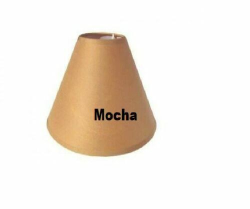 Cotton coolie lamp shade - cotton,