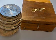 Antique Large symphonion music box , Working , 16 Music Disc