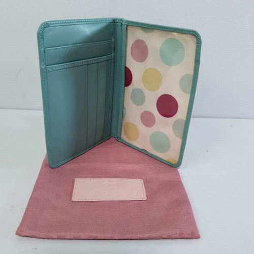 Radley aqua leather - aqua, passport