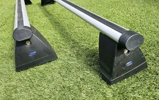 Genuine Ford Cmax  2010 Locking Roof Bars with Key, Rubber Feet, Mounting Bolts