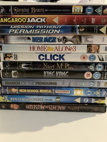 12x dvd joblot bundle - dvd, family