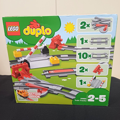 Lego duplo 10882 train tracks - lego,