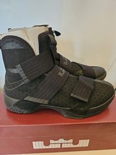 Nike LeBron Soldier 10 Uk11 Black Space BNIB