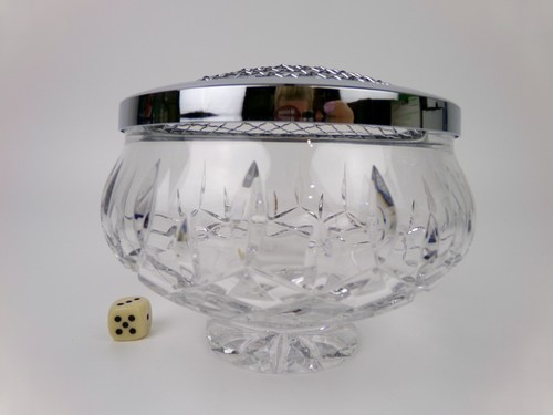 Stuart crystal rose bowl vase - stuart,