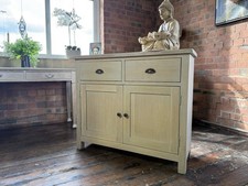 Driftwood Finish Solid Oak Sideboard