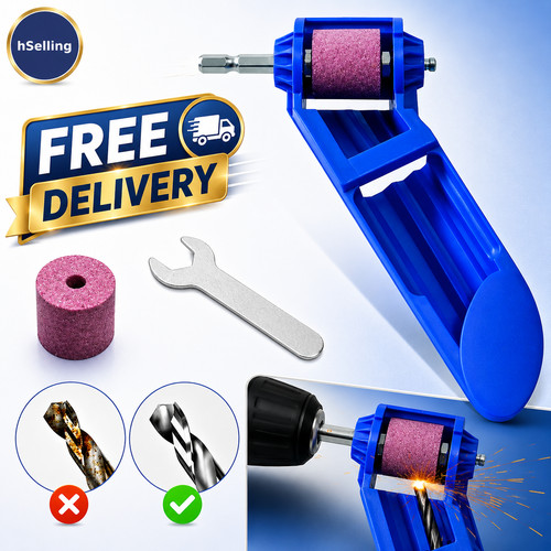 Drill bit sharpener sharpening - drill,