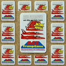Top Trumps Single Cards Red