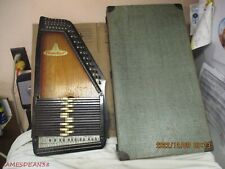Vintage 15 Chord 36 String ChromAHarp Autoharp W CASE RYTHM BAND INC JAPAN