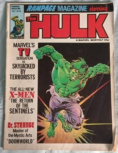 Rampage monthly hulk - rampage,