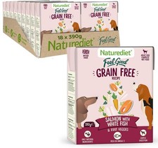 Naturediet - Feel Good Wet Dog Food, Natural and Nutritionally Balanced, Grain 